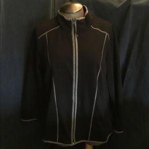 ACTIVEZONE ZIPPERED SWEATSHIRT